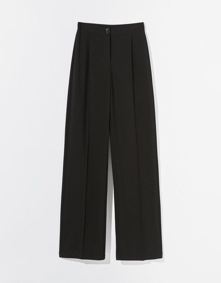 BLACK FORMAL PANT WIDE LEG