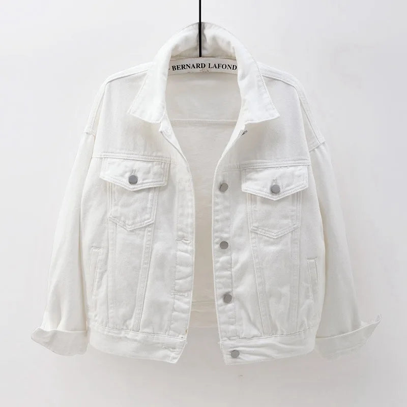 WHITE DENIM JACKET