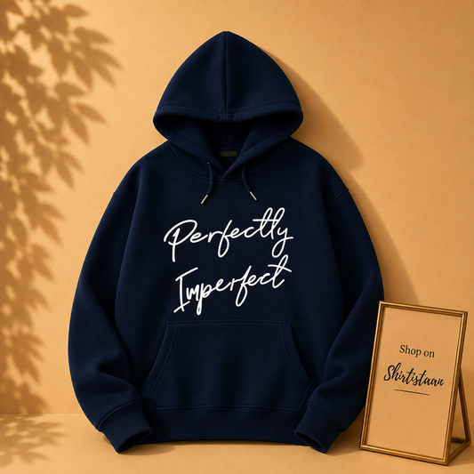 NAVY BLUE HOOD PERFECTLY IMPERFECT