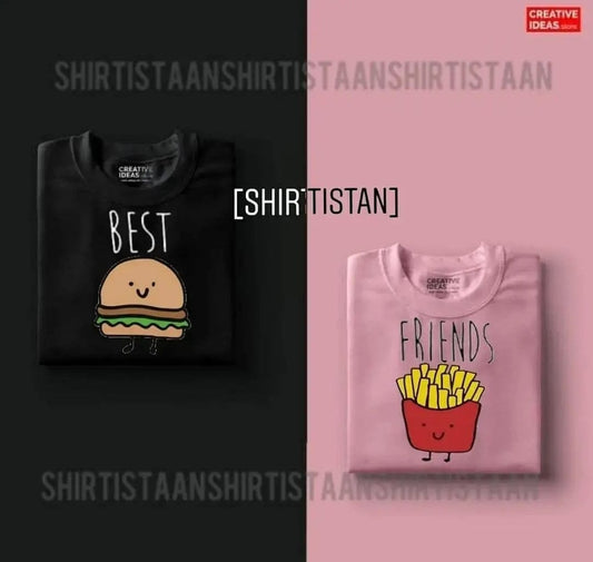 PAIR OF 2 BEST FRIEND TEES