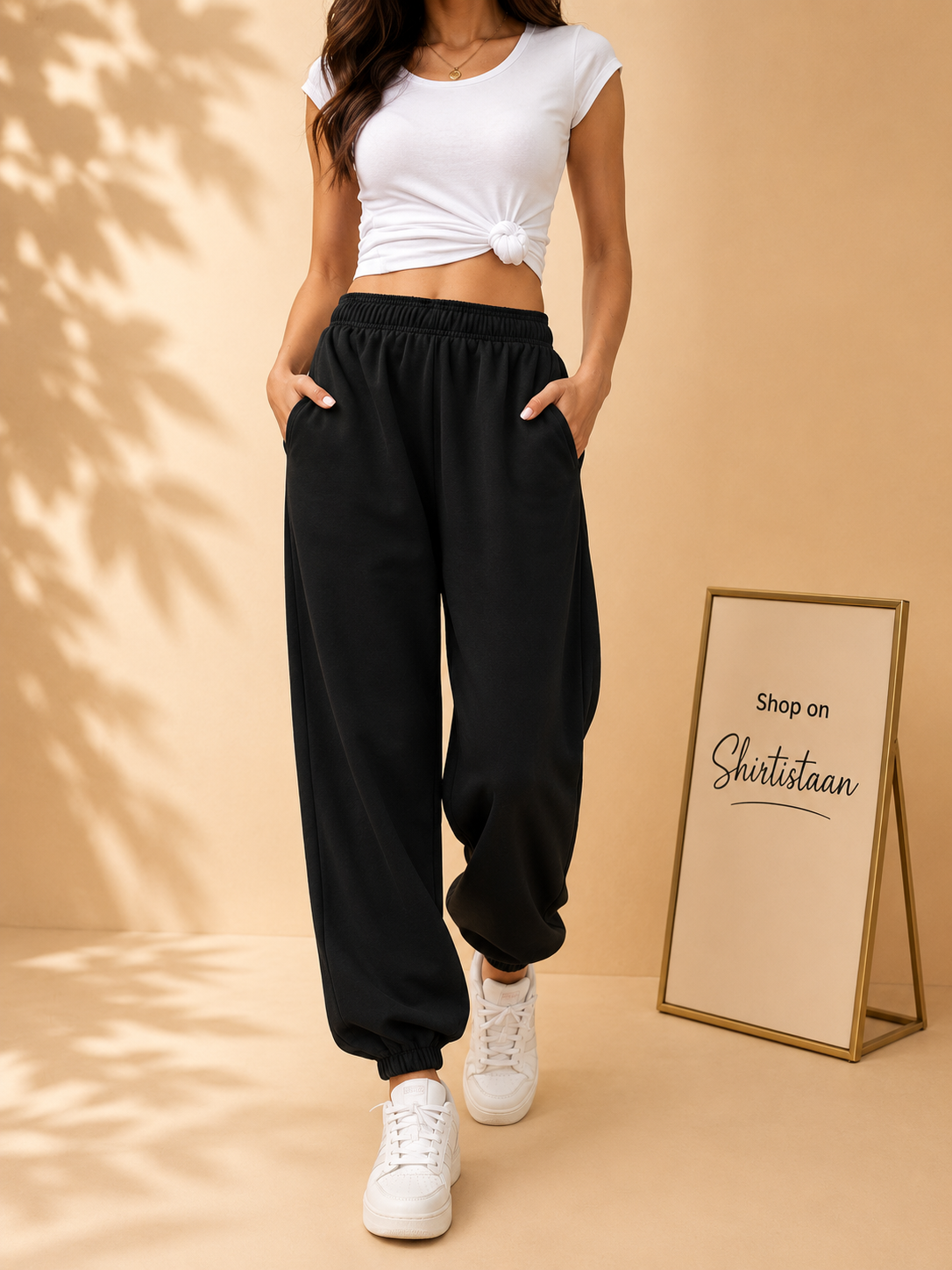 BASIC BLACK TROUSER