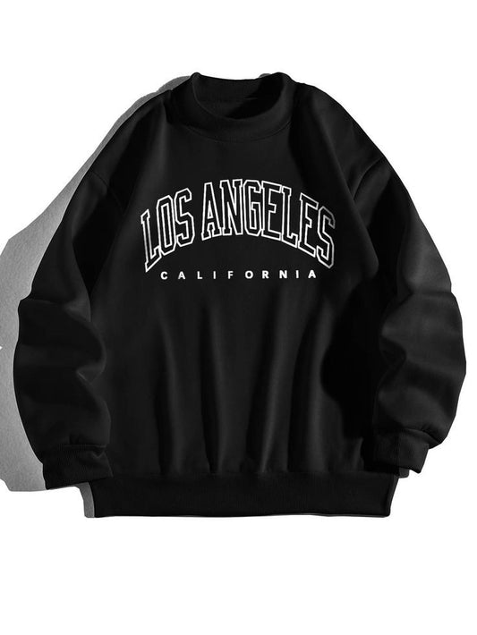 BLACK LOS ANGLES SWEATSHIRT