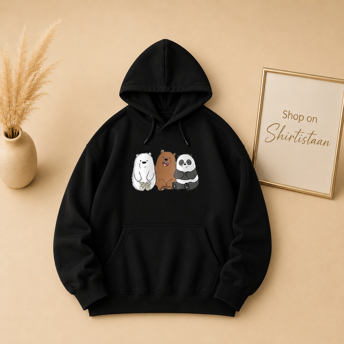 THREE BEAR FRIENDS HOODIE
