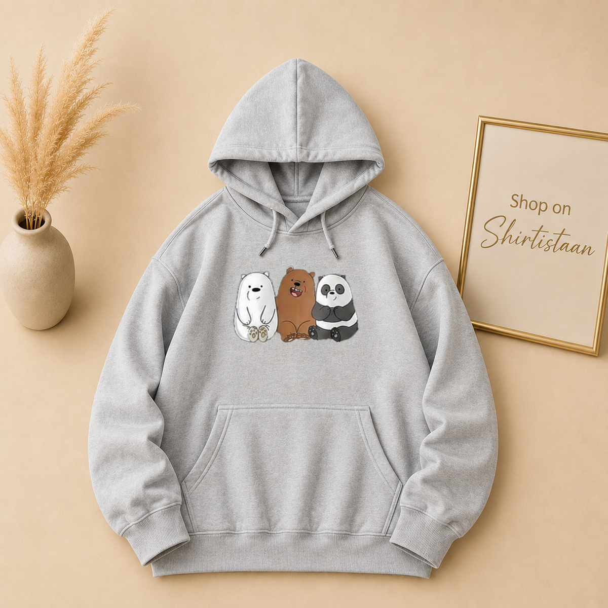 THREE BEAR FRIENDS HOODIE