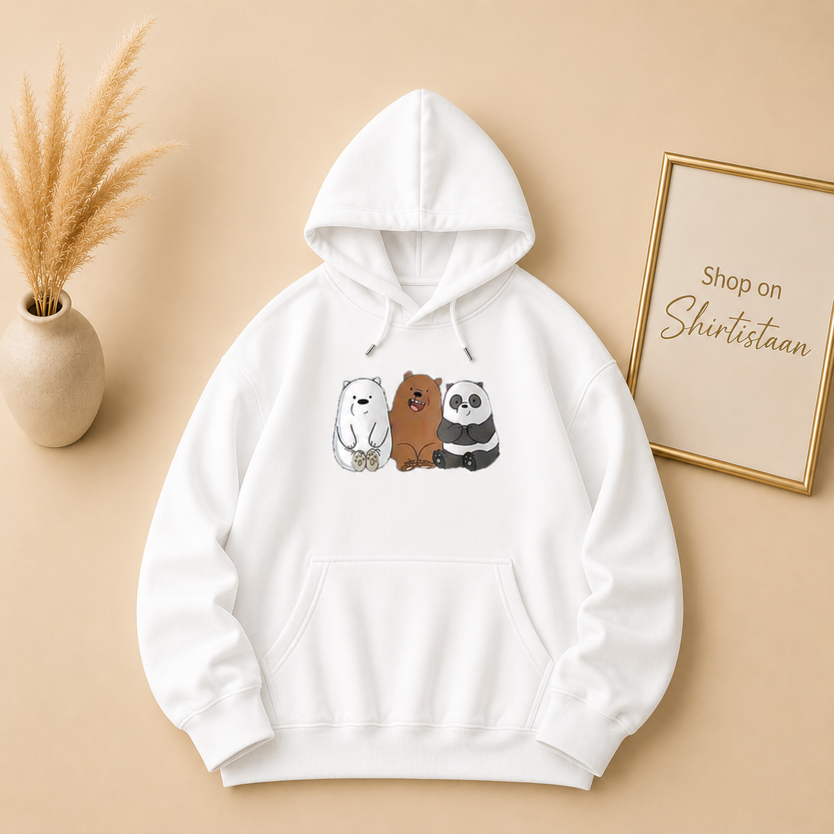 THREE BEAR FRIENDS HOODIE