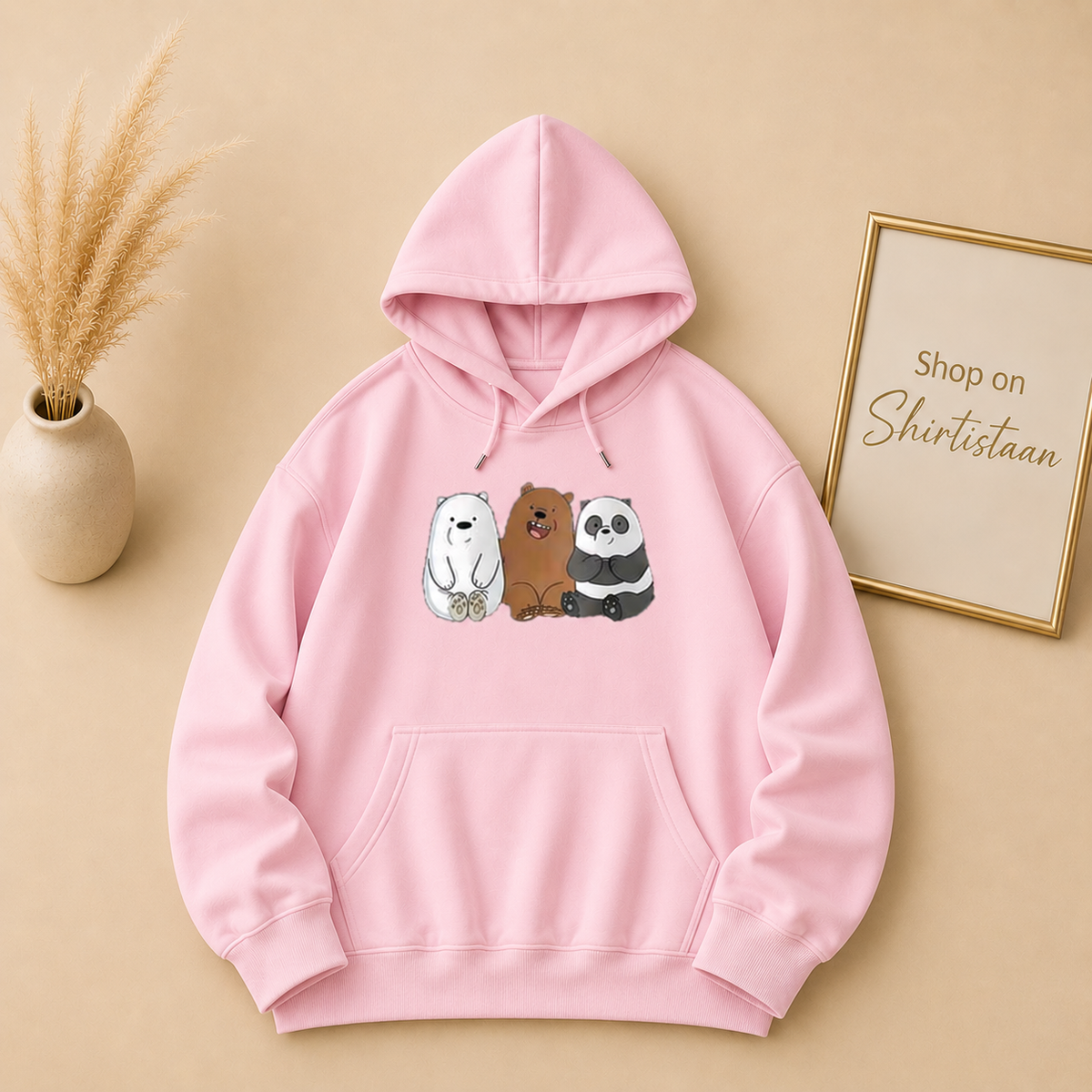 THREE BEAR FRIENDS HOODIE