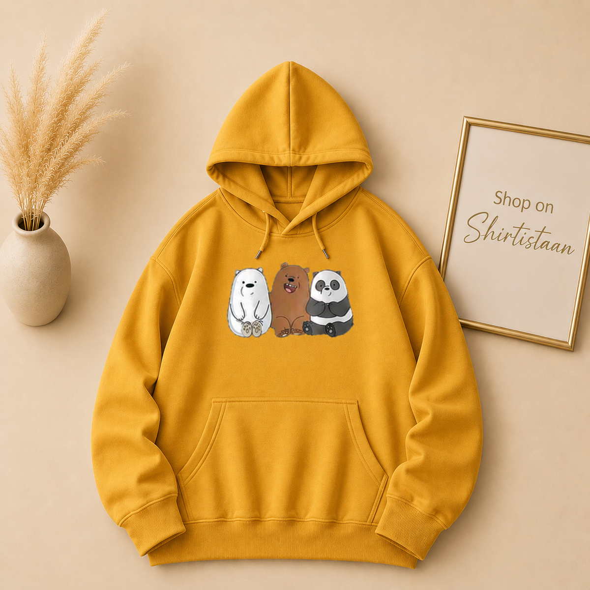 THREE BEAR FRIENDS HOODIE