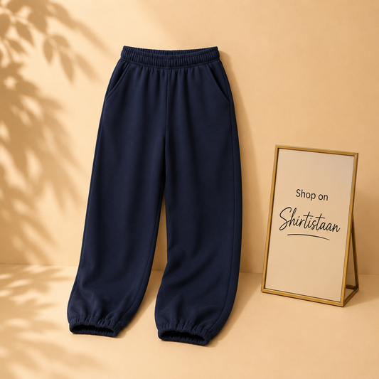 BASIC NAVY BLUE TROUSER