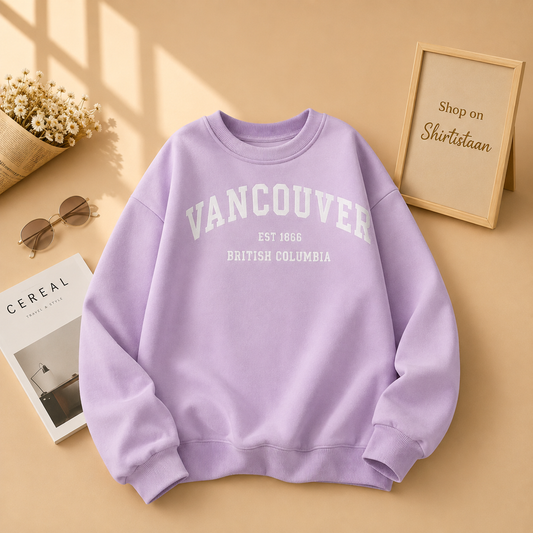 LILAC SWEATSHIRT VANCOUVER