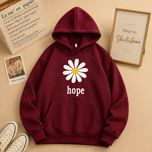 MAROON HOOD HOPE SUNFLOWER