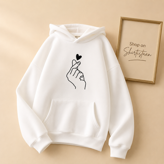 WHITE HOOD LOVE CHARM