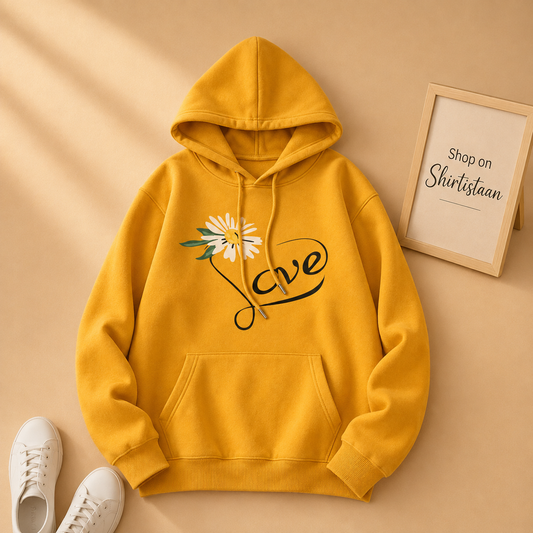 YELLOW HOOD LOVE SUNFLOWER