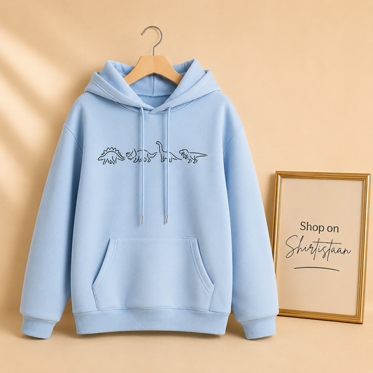ANIMAL LINE SKY BLUE HOOD