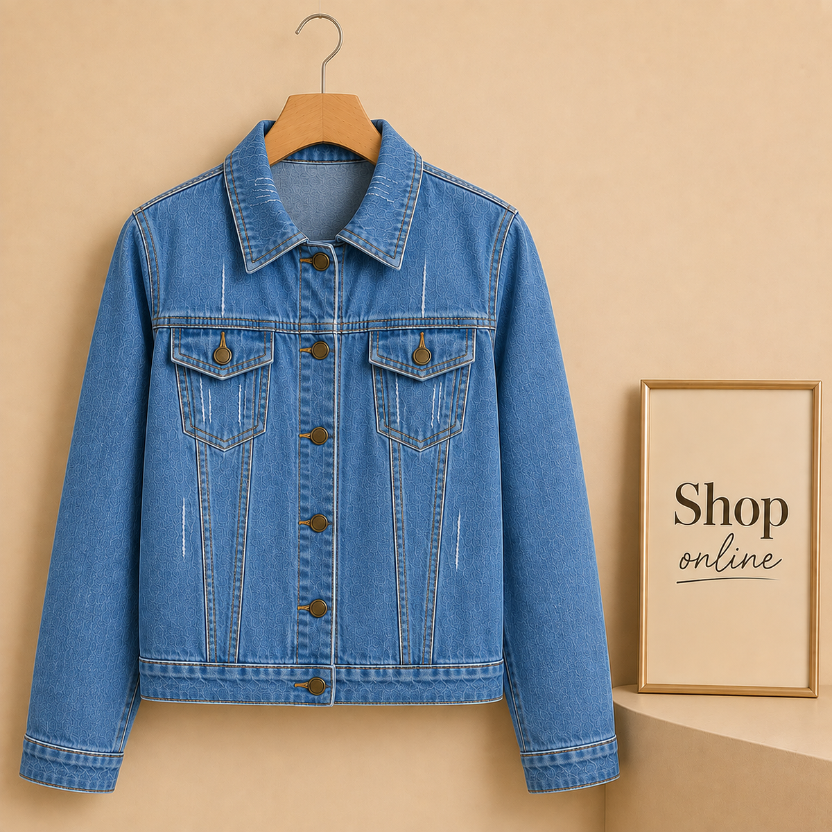 SKY BLUE DENIM JACKET