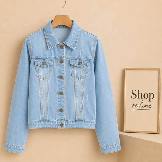 ICE BLUE DENIM JACKET