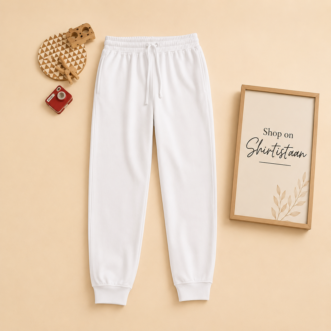 BASIC WHITE TROUSER
