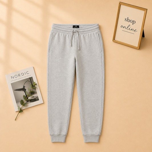BASIC GREY TROUSER