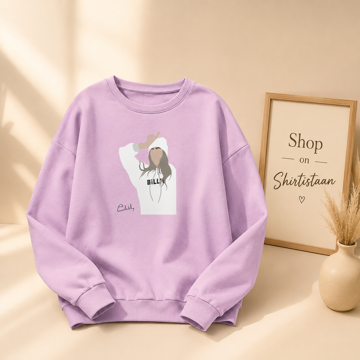BILLIE EILISH GRAPHIC SWEATSHIRT