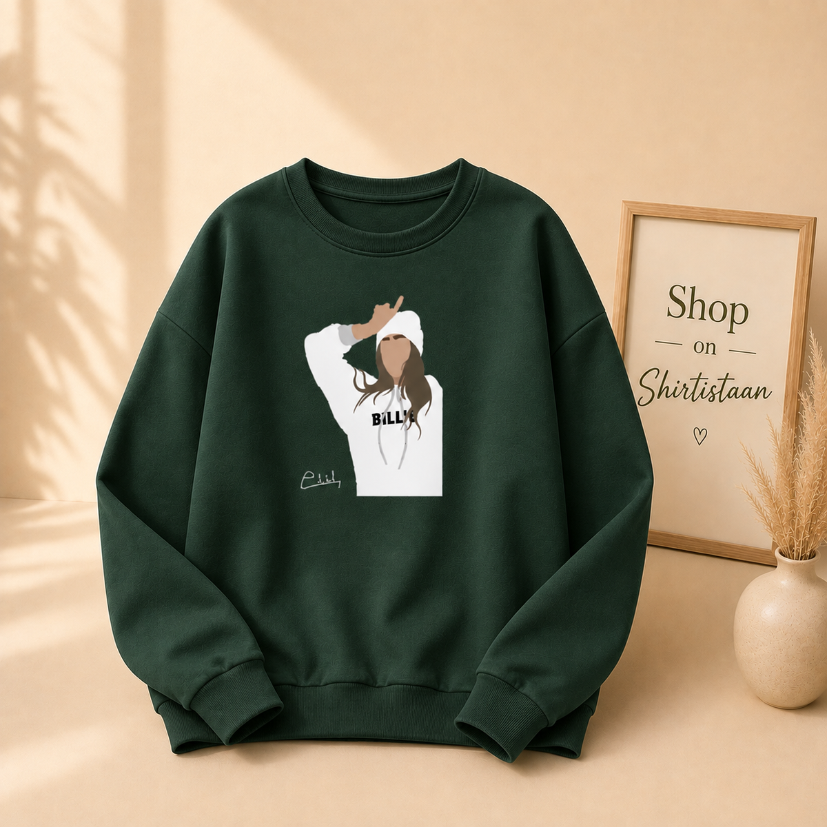 BILLIE EILISH GRAPHIC SWEATSHIRT