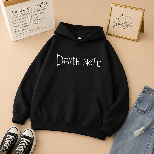 BLACK DEATH NOTE HOODIE
