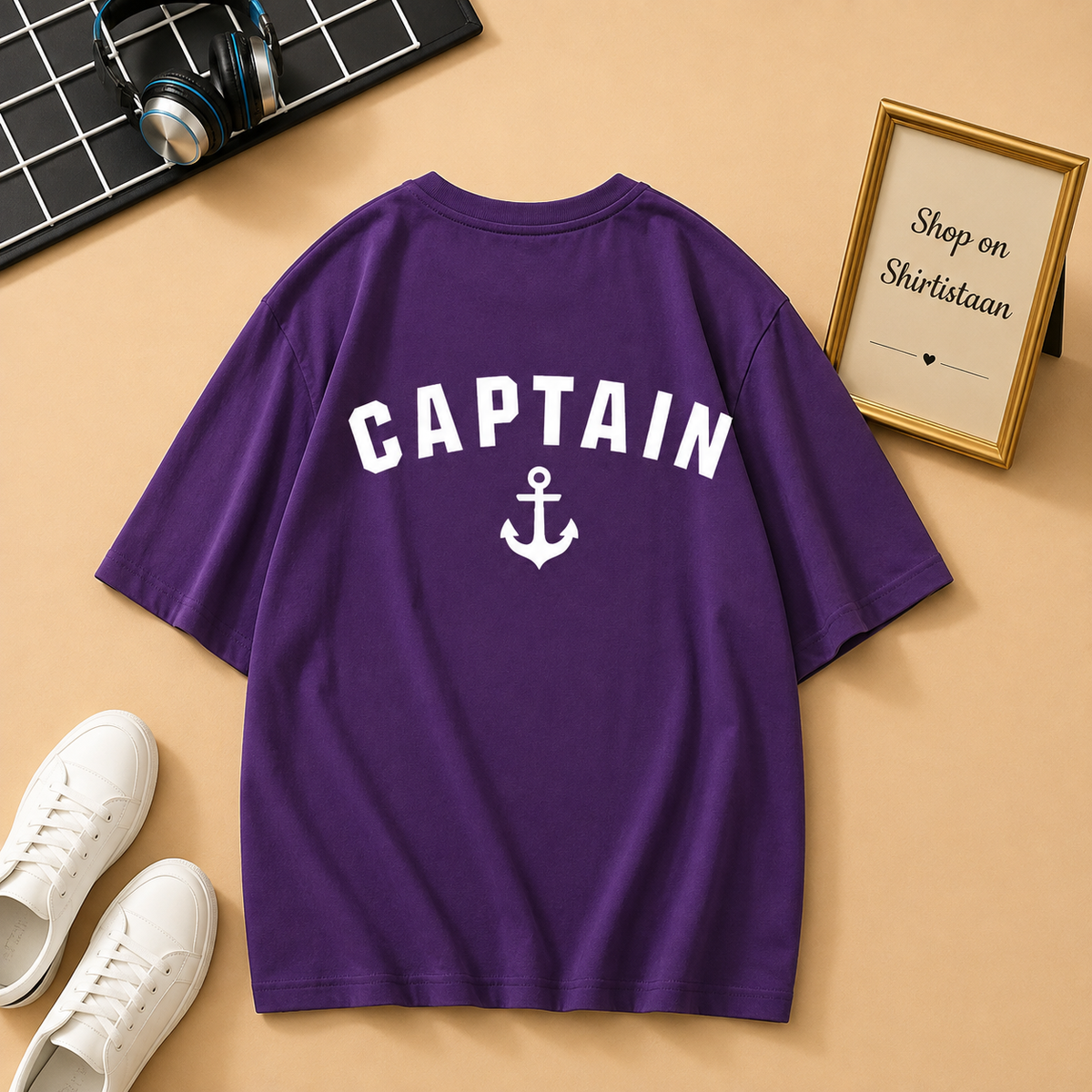 PURPLE TEE CAPTAIN