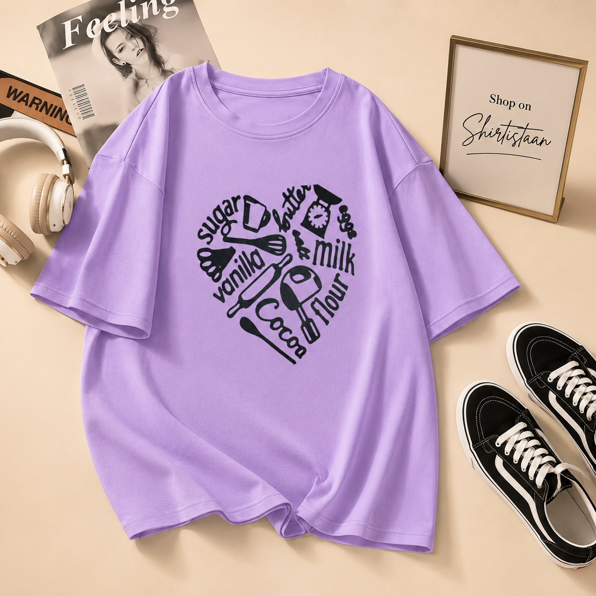 SUGAR VANILLA LILAC TEE