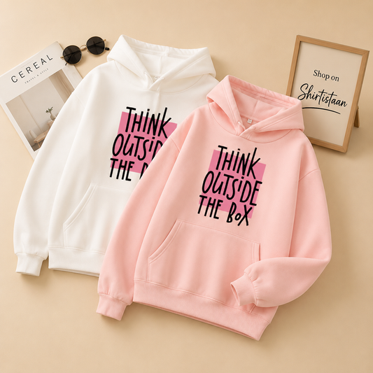 THINK OUTSIDE THE BOX HOODIE