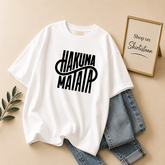 WHITE TEE HAKUNA MATATA