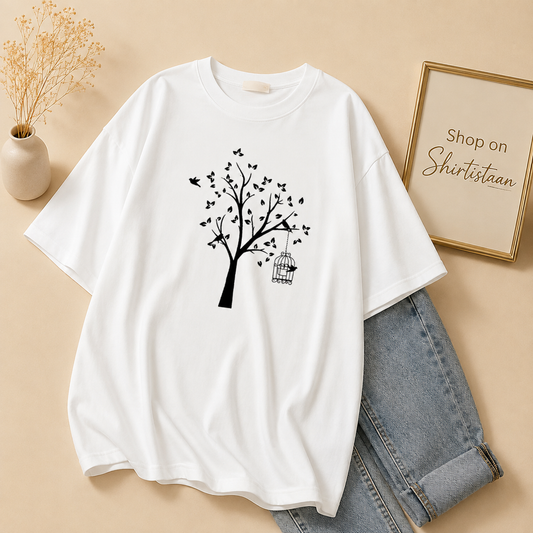 WHITE TEE NEW TREE