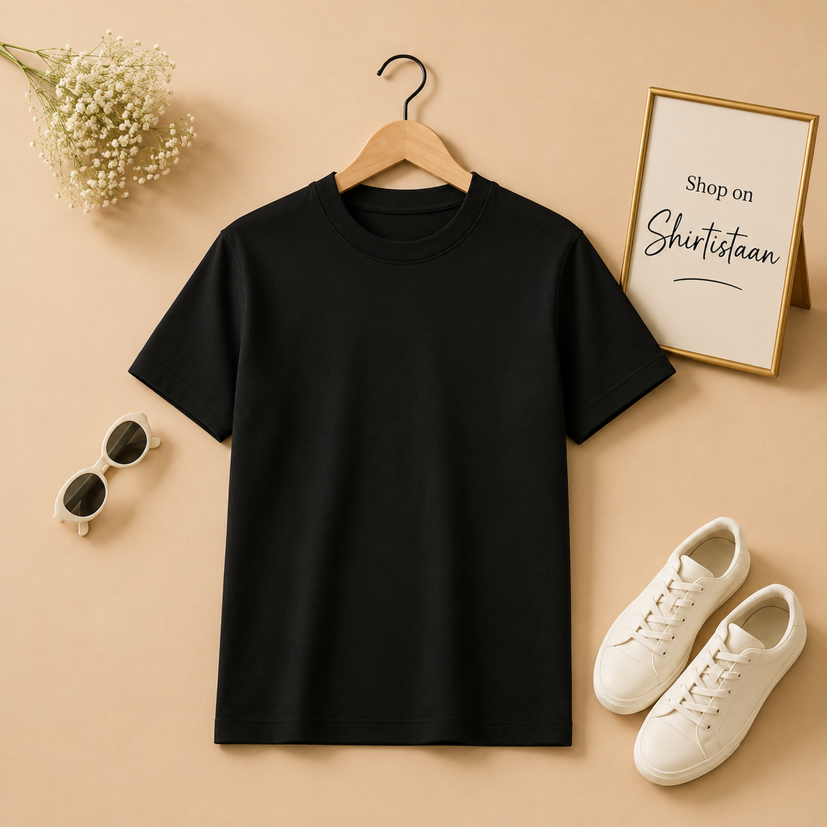 Basic Black Tee Shirt