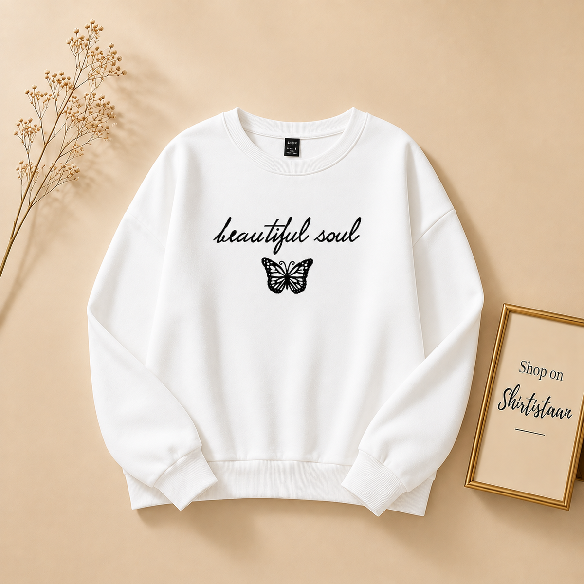 BEAUTIFUL SOUL BUTTERFLY SWEATSHIRT