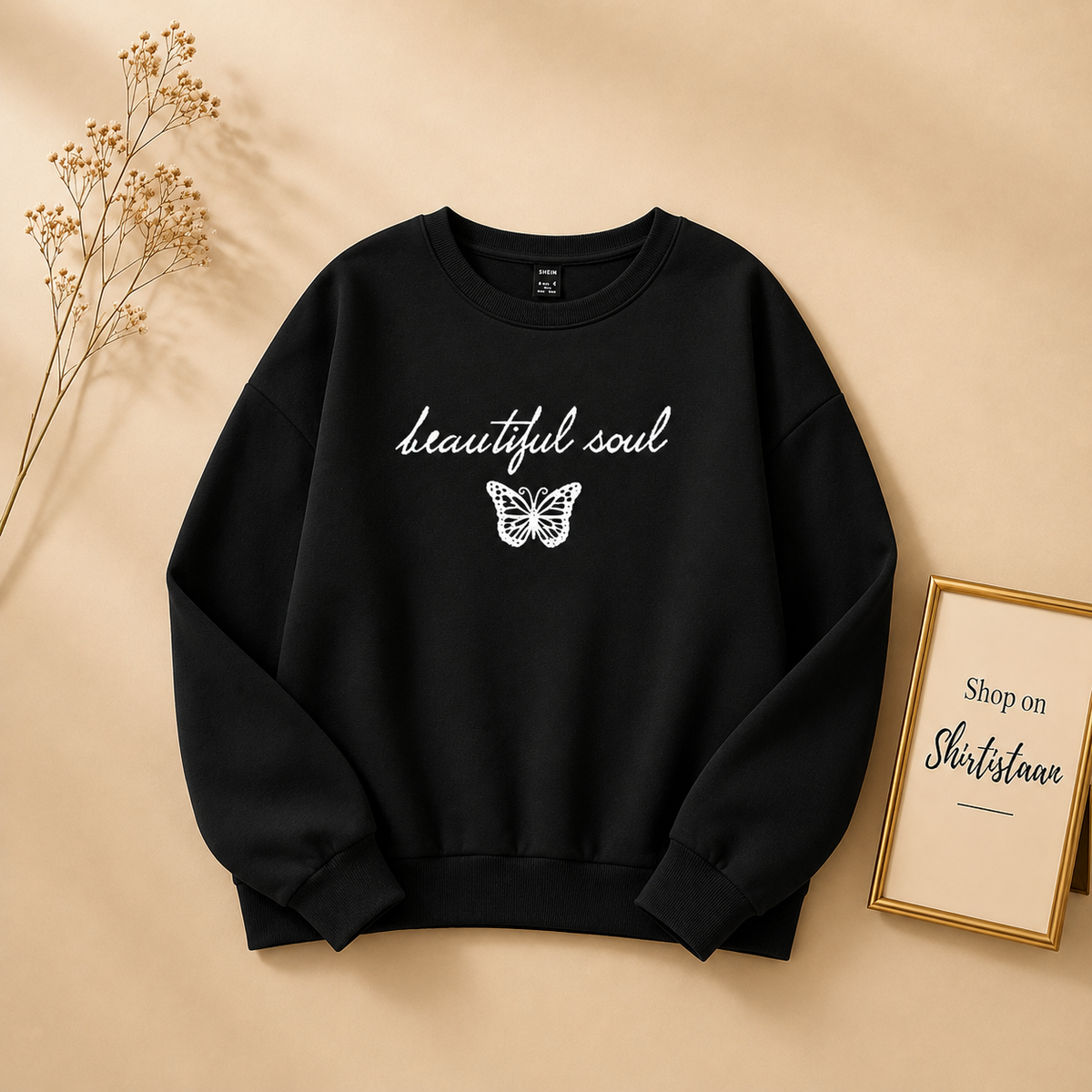 BEAUTIFUL SOUL BUTTERFLY SWEATSHIRT