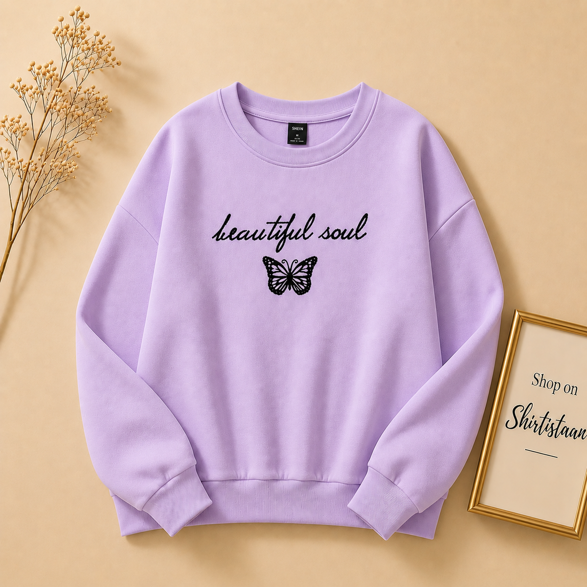 BEAUTIFUL SOUL BUTTERFLY SWEATSHIRT