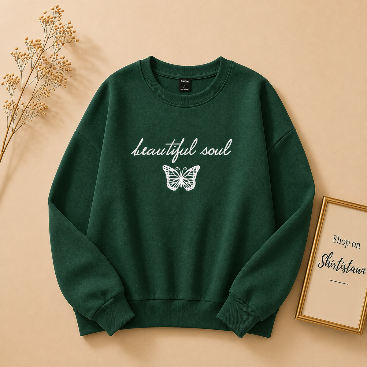 BEAUTIFUL SOUL BUTTERFLY SWEATSHIRT