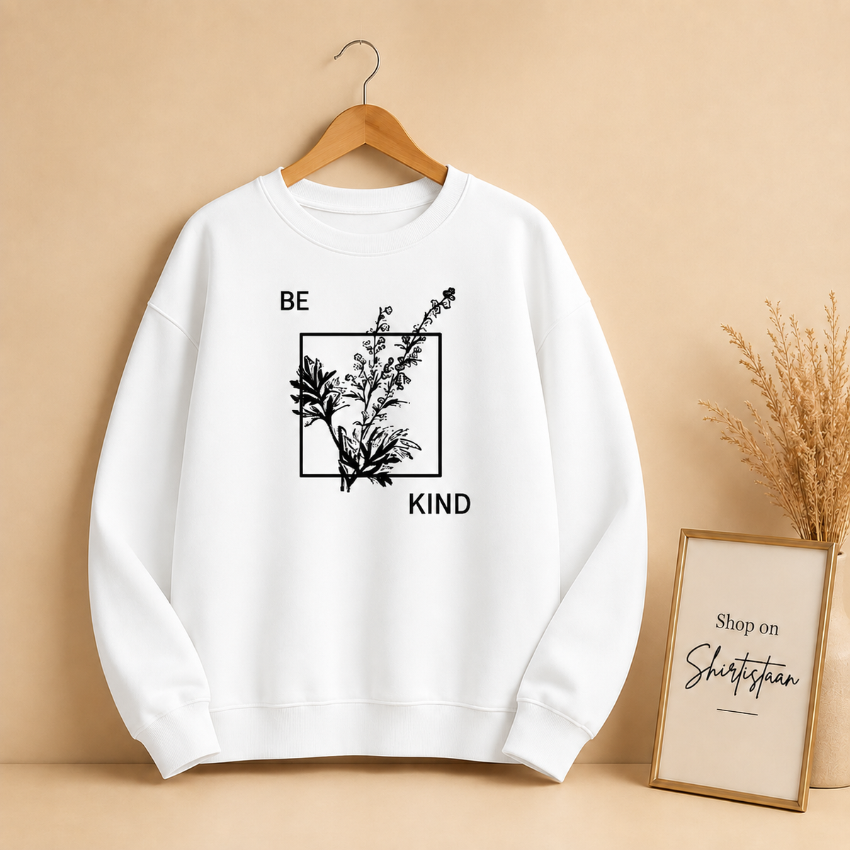 BE KIND FRAME SWEATSHIRT