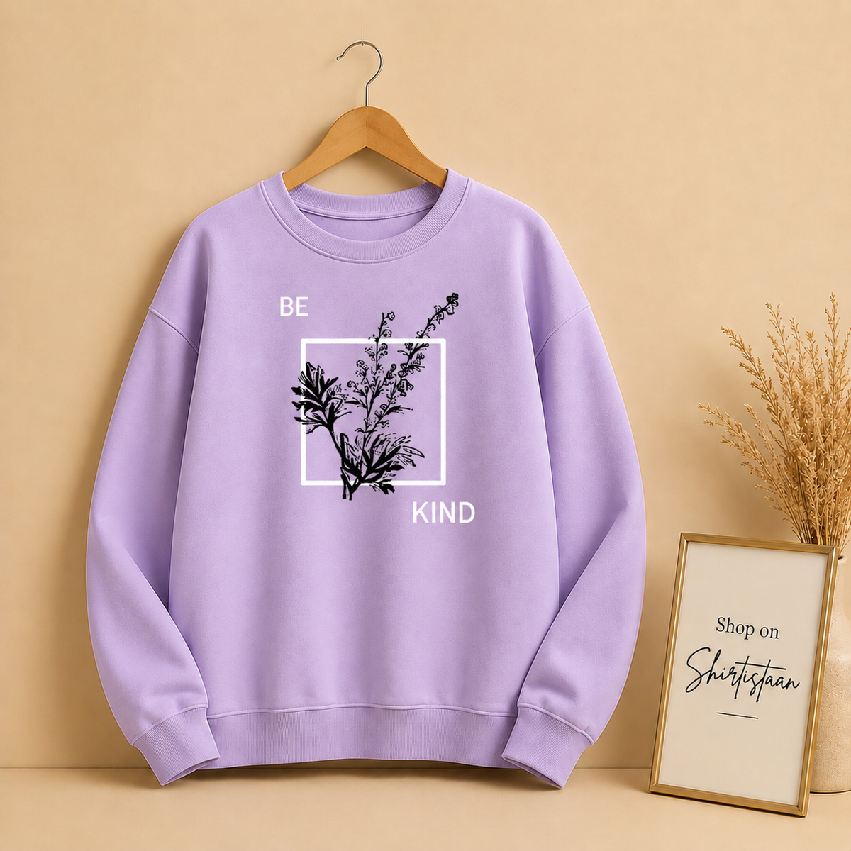 BE KIND FRAME SWEATSHIRT