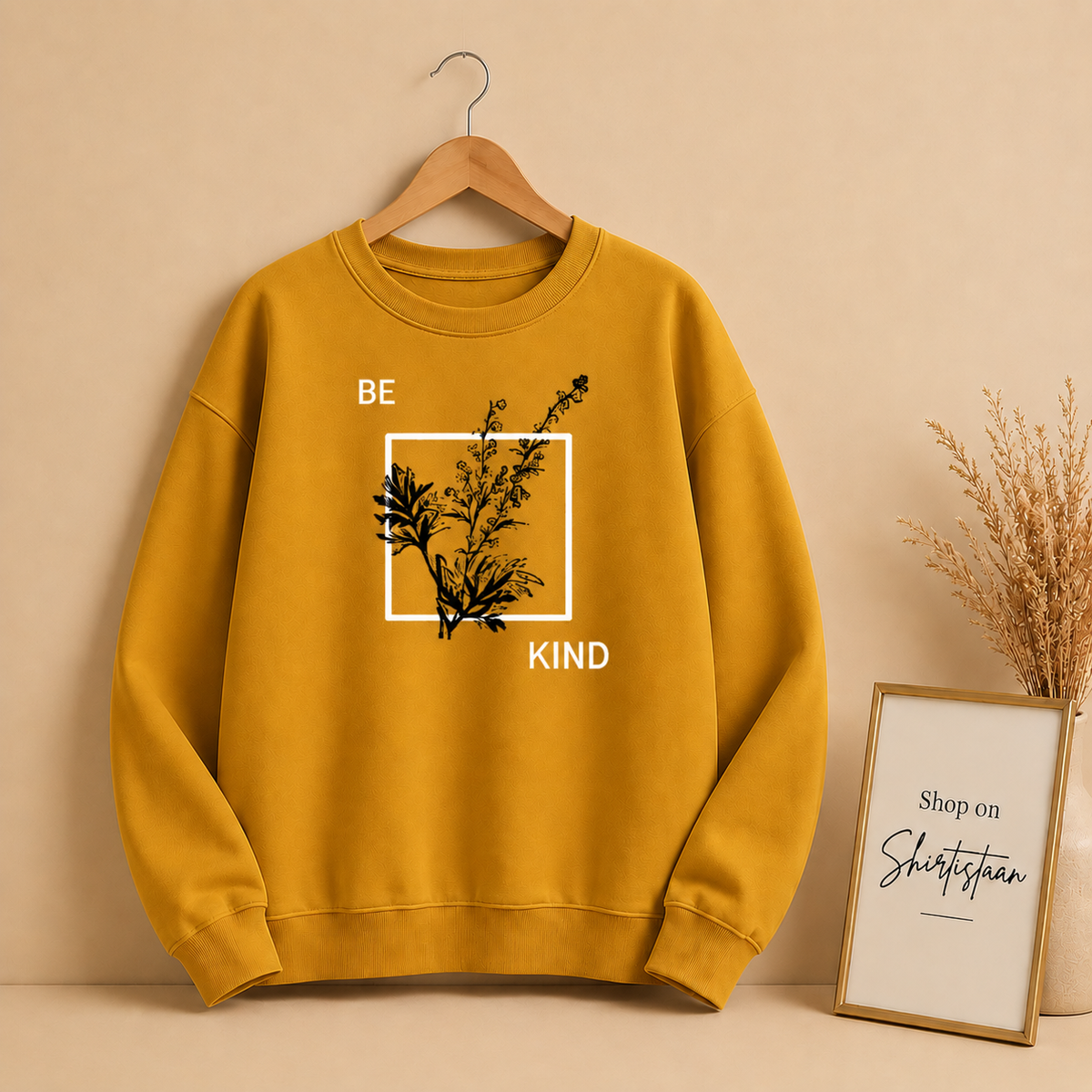BE KIND FRAME SWEATSHIRT