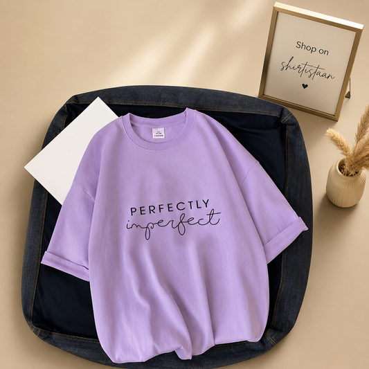 LILAC TEE PERFECTLY IMPERFECT
