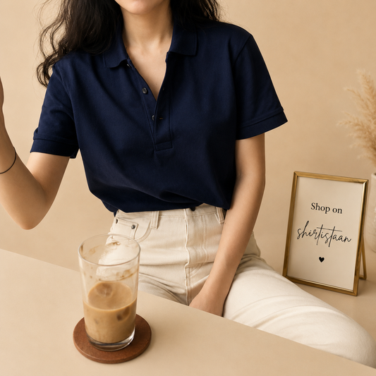 NAVY BLUE POLO SHIRT