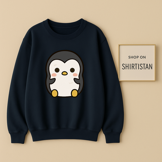 PINGEUN NAVY BLUE SWEATSHIRT