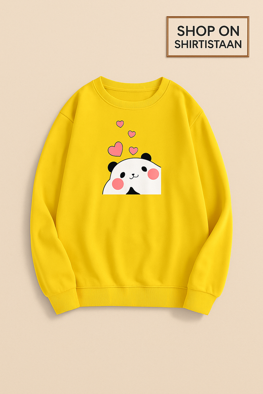 YELLOW SWEATSHIRT MITHO PANDA