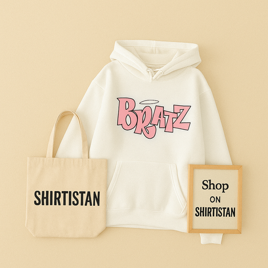 WHITE BRATZ HOODIE