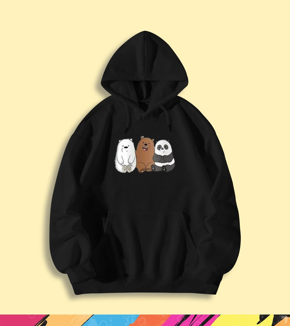 THREE BEAR FRIENDS HOODIE