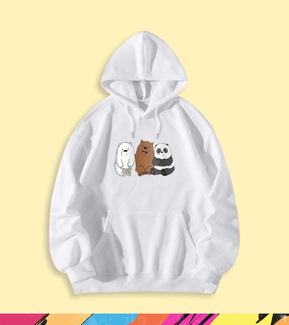 THREE BEAR FRIENDS HOODIE