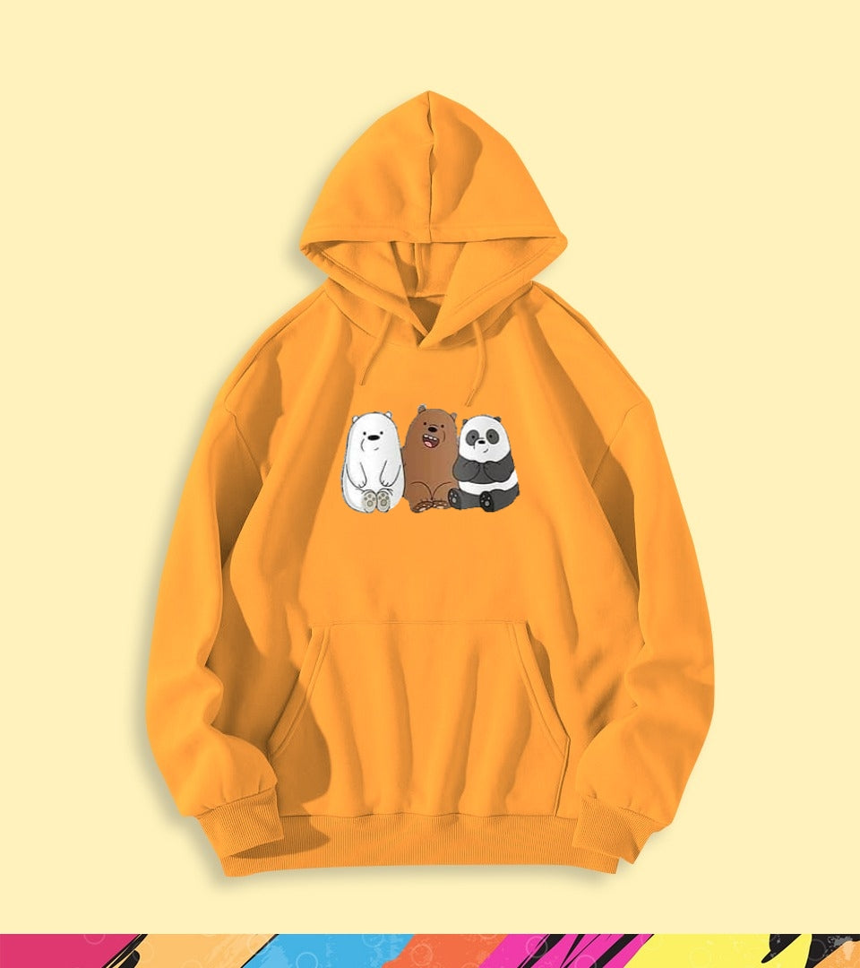 THREE BEAR FRIENDS HOODIE