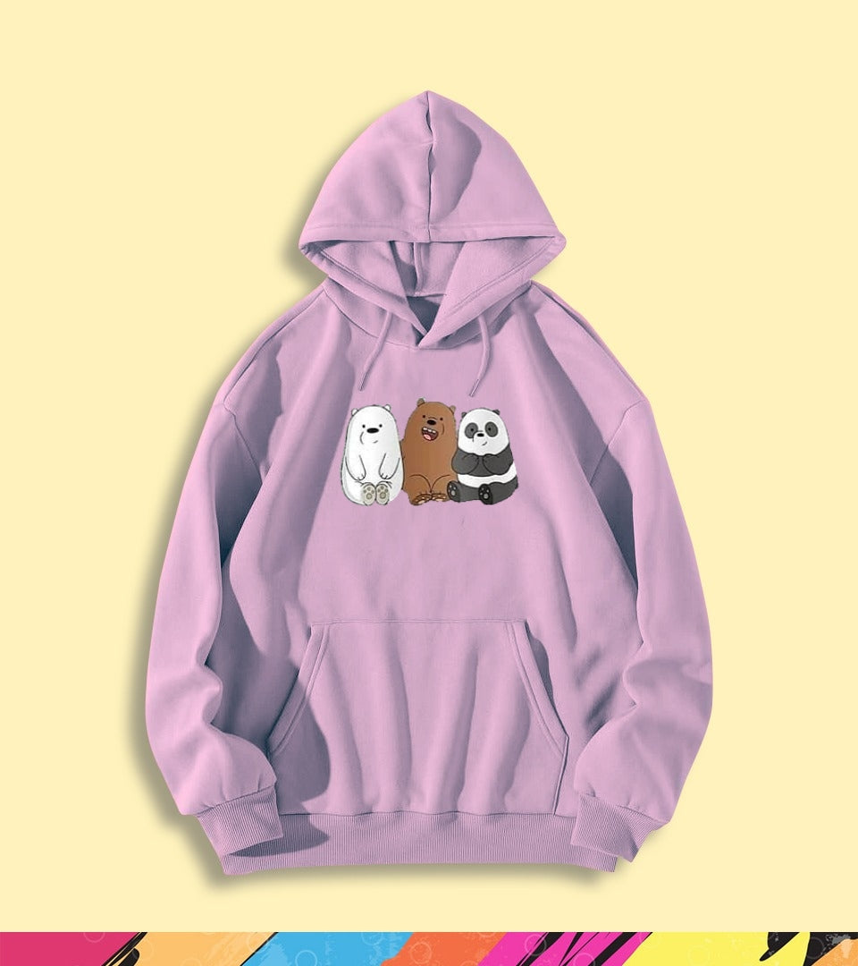 THREE BEAR FRIENDS HOODIE