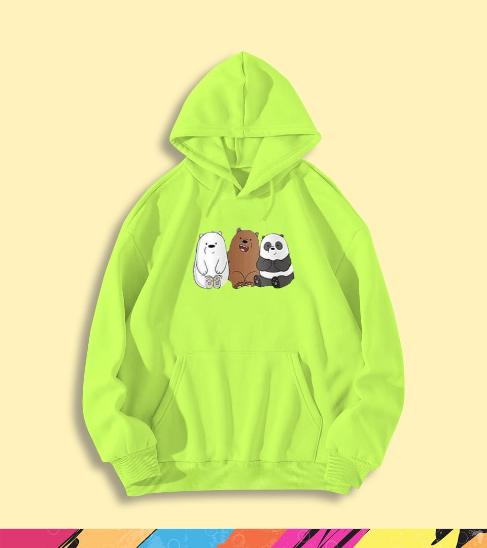 THREE BEAR FRIENDS HOODIE