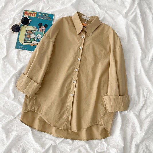 Beige Formal Shirt