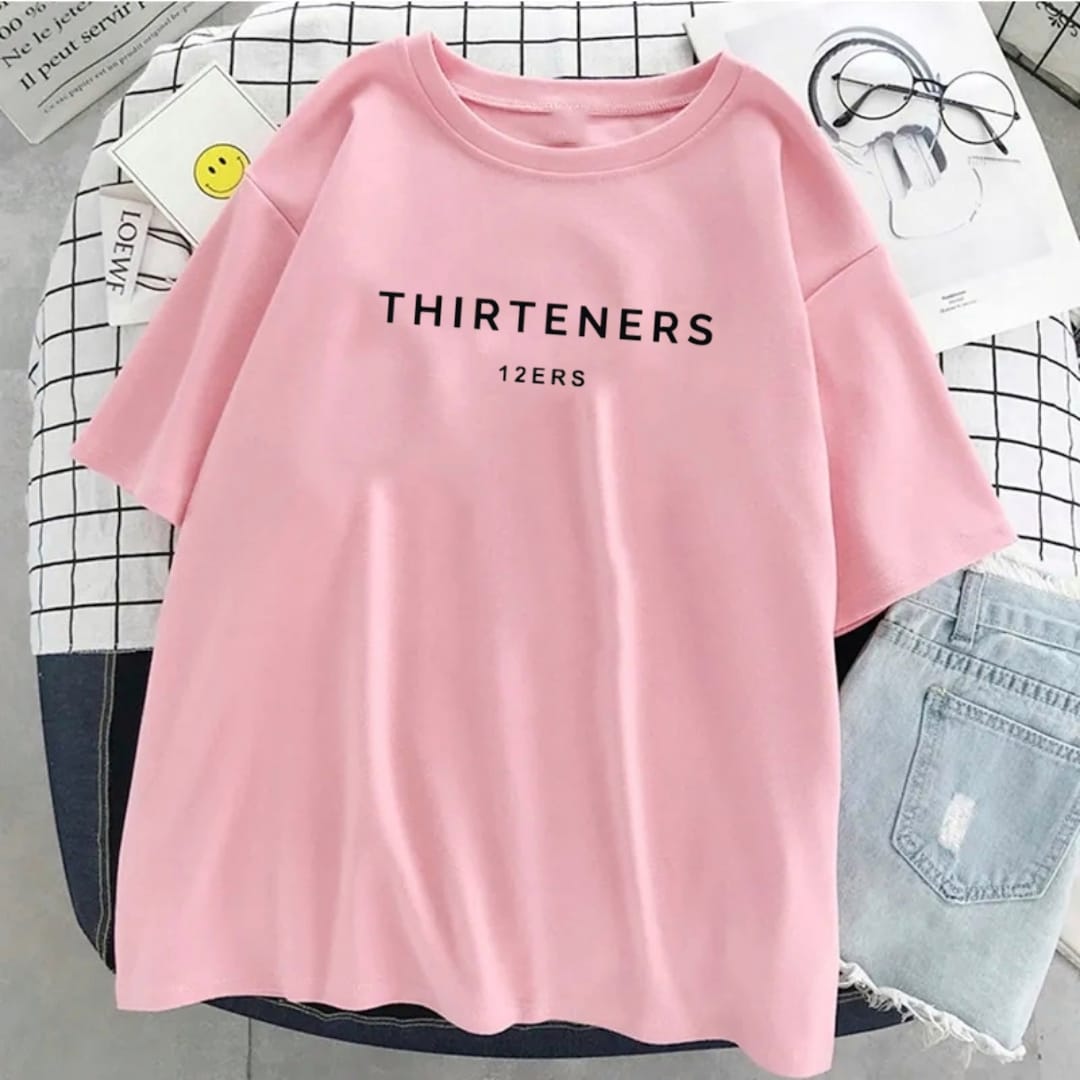 PINK TSHIRT THIRTENERS