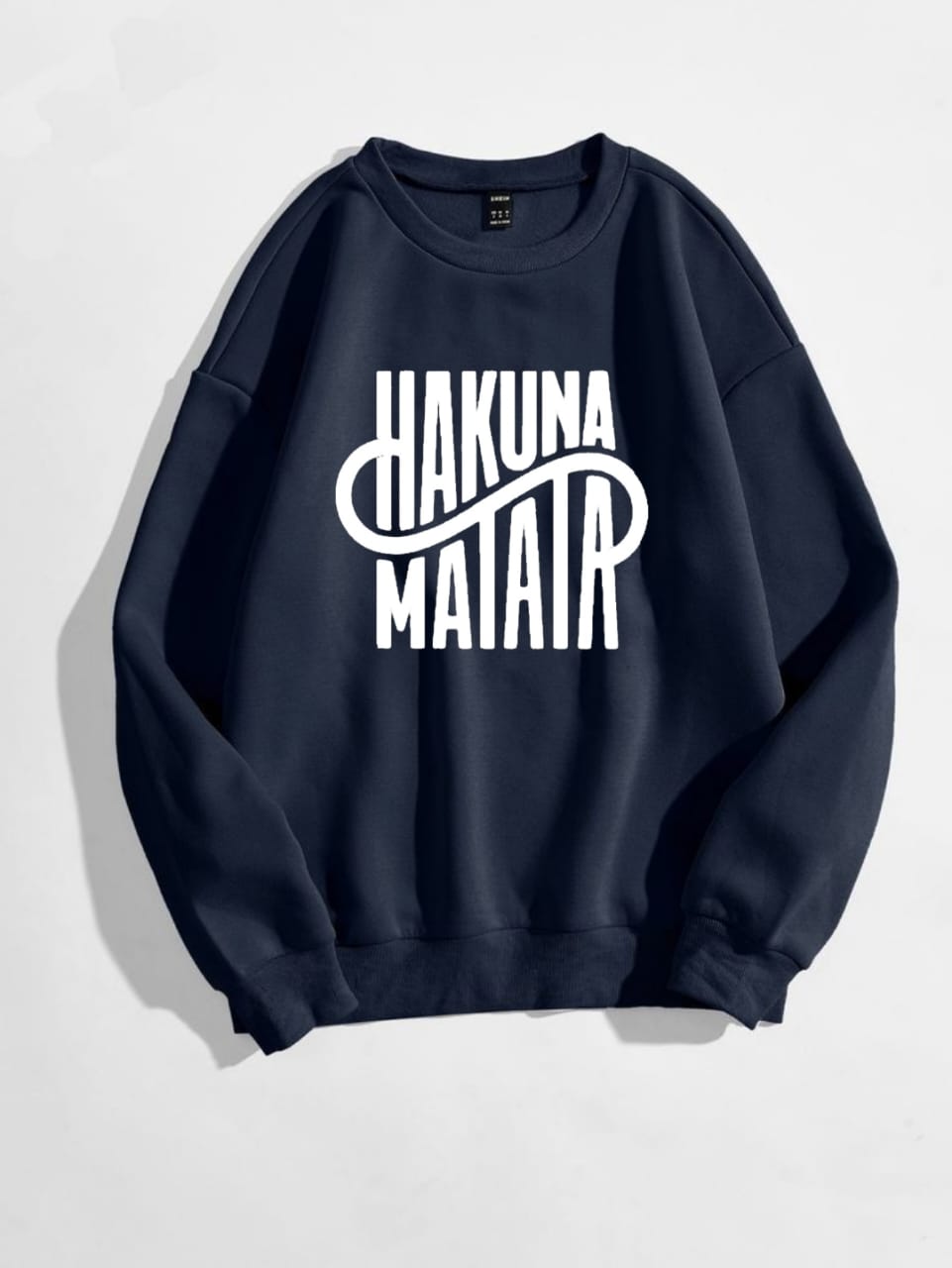 HAKUNA MATATA NAVY BLUE SWEATSHIRT